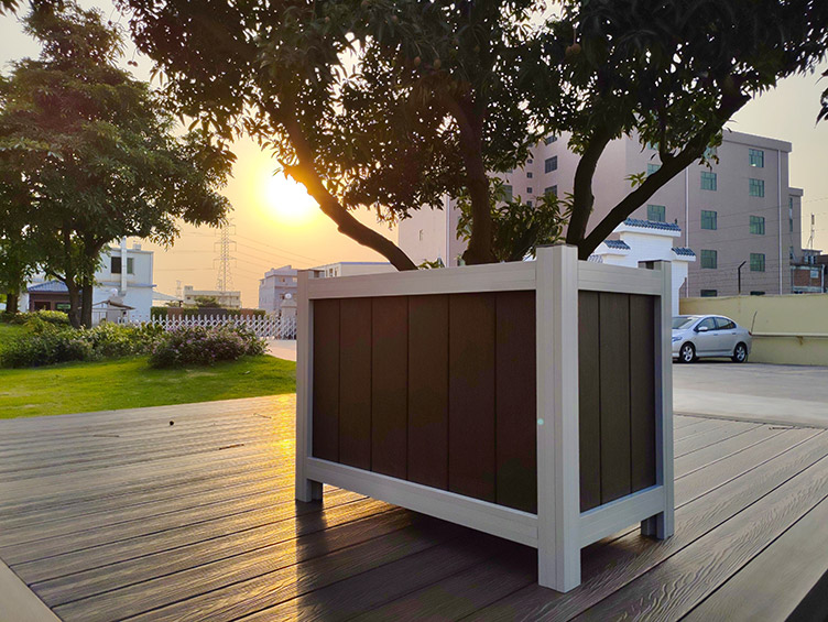 百妥木塑木花箱